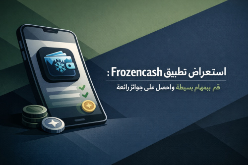 استعراض تطبيق Frozencash: قم بمهام بسيطة واحصل على جوائز رائعة