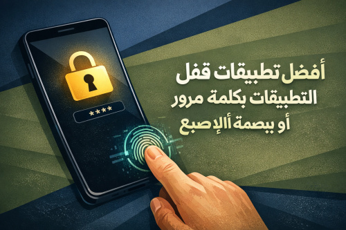 أفضل تطبيقات قفل التطبيقات بكلمة مرور أو ببصمة الإصبع