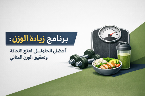 برنامج زيادة الوزن: أفضل الحلول لعلاج النحافة وتحقيق الوزن المثالي