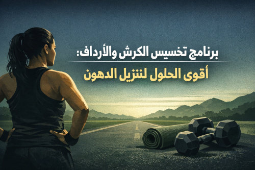 برنامج تخسيس الكرش والأرداف: أقوى الحلول لتنزيل الدهون