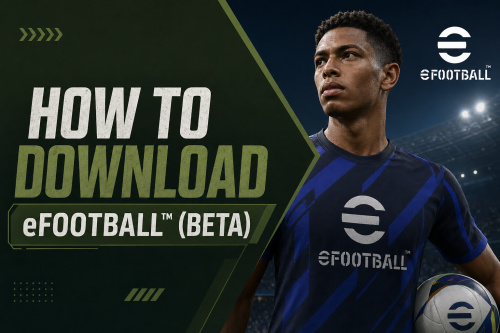 شرح تحميل eFootball™ (BETA)