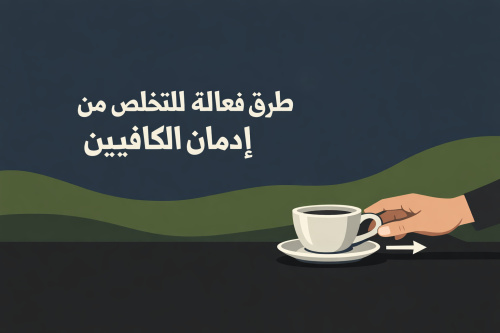 طرق فعالة للتخلص من إدمان الكافيين