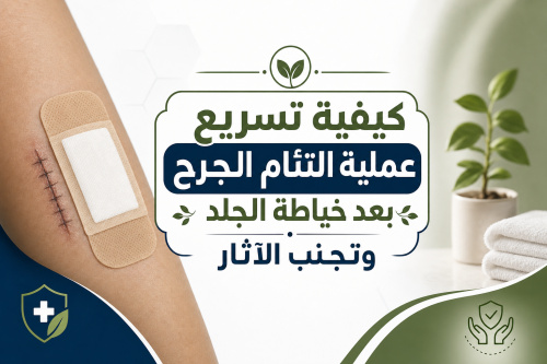 كيفية تسريع عملية التئام الجرح بعد خياطة الجلد وتجنب الآثار