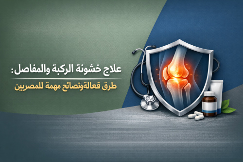 علاج خشونة الركبة والمفاصل: طرق فعالة ونصائح مهمة للمصريين