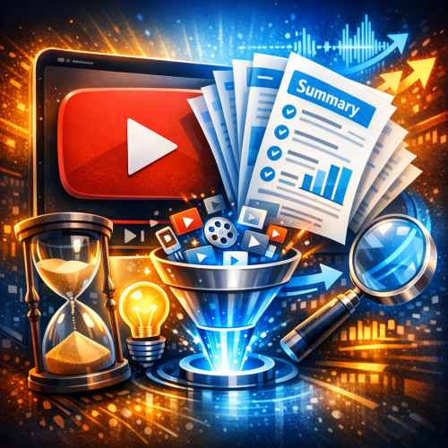 أفضل موقع يقدم خدمة تلخيص فيديوهات يوتيوب بشكل احترافي