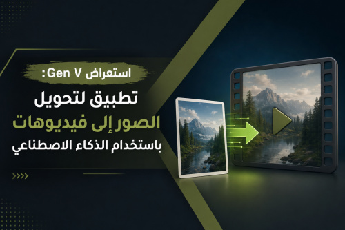 استعراض Gen V: تطبيق لتحويل الصور إلى فيديوهات باستخدام الذكاء الاصطناعي