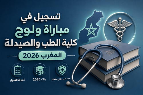 تسجيل في مباراة ولوج كلية الطب والصيدلة 2026 المغرب