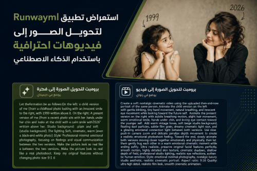 استعراض تطبيق Runwayml لتحويل الصور إلى فيديوهات احترافية باستخدام الذكاء الاصطناعي