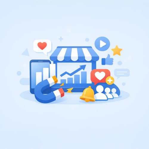 اسهل واسرع طريقة لزيادة المتابعين والتفاعل عبر متجر المتابعين