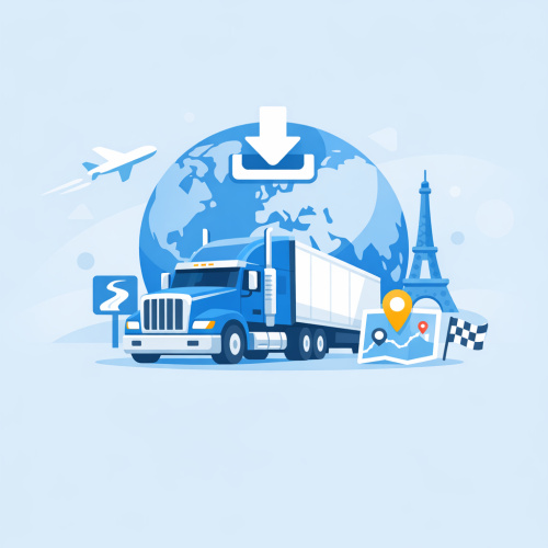 تحميل محاكي الشاحنات والسفر حول العالم: استمتع بتجربة لعب واقعية