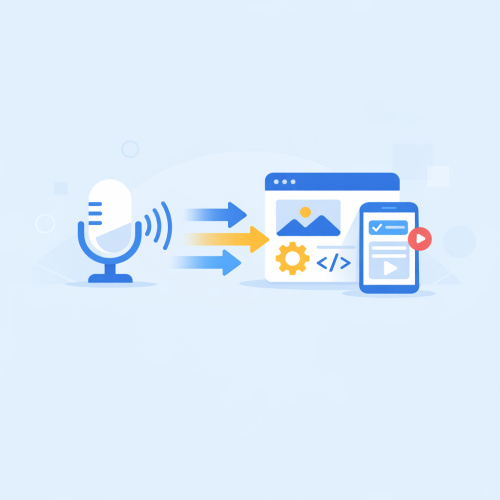 أول منصة عربية لتحويل أفكارك إلى مواقع وتطبيقات: حديثك يصبح واقعًا