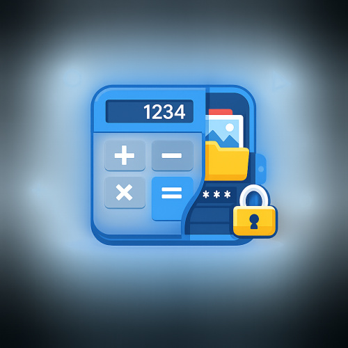تطبيق إخفاء الملفات المتنكر في زي الآلة الحاسبة: الأمان والخصوصية في جيبك