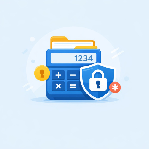 تطبيق إخفاء الملفات المتنكر في زي الآلة الحاسبة: أمان وحماية للبيانات