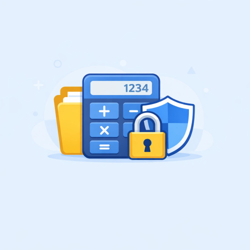 تطبيق إخفاء الملفات المتنكر في زي الآلة الحاسبة: أمان وخصوصية في متناول يدك