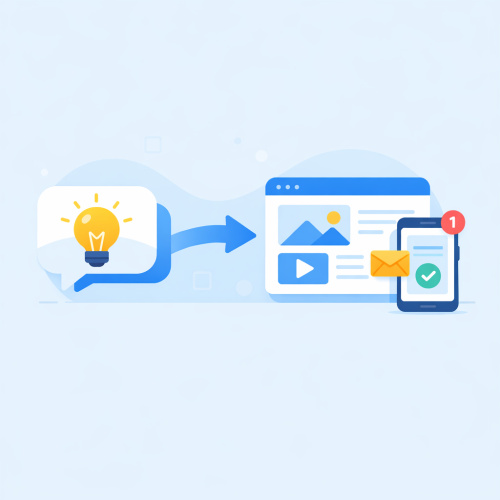 أول منصة عربية لتحويل أفكارك إلى مواقع وتطبيقات بسهولة