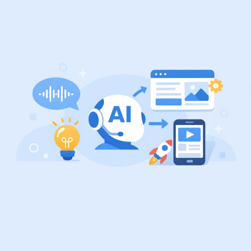 أول منصة عربية لتحويل أفكارك إلى مواقع وتطبيقات بسهولة