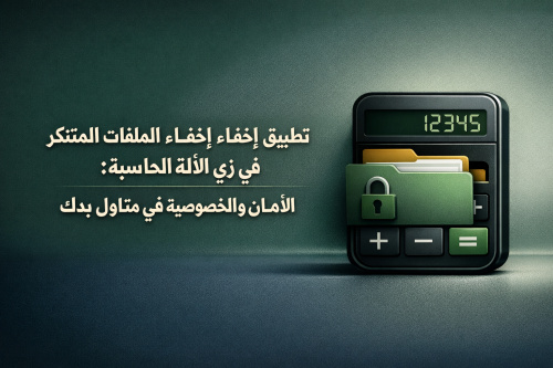 تطبيق إخفاء الملفات المتنكر في زي الآلة الحاسبة: الأمان والخصوصية في متناول يدك