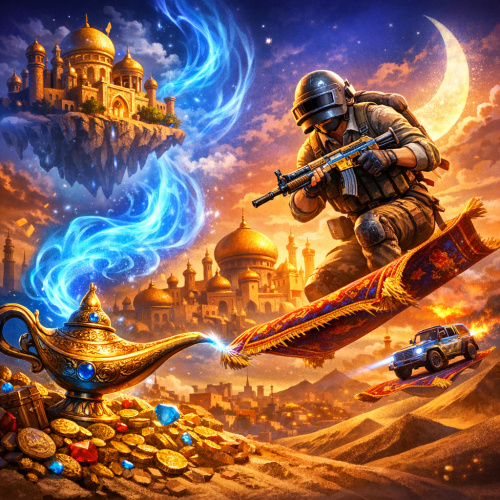 تحميل تحديث ببجي إصدار 4.2 الرسمي مود علاء الدين