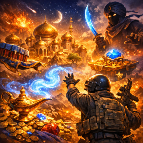 تحميل تحديث ببجي إصدار 4.2 الرسمي مود علاء الدين 