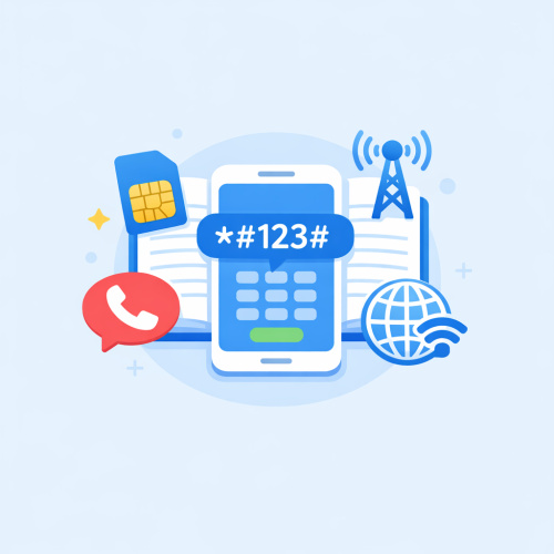 دليل شامل لجميع أكواد الموبايل لكل الشبكات في مصر (اتصالات، فودافون، أورنج، WE)