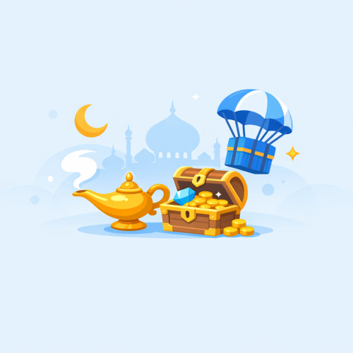 اكتشاف عناصر اللعبة الجدي... - اكتشاف عناصر اللعبة الجديدة - مود علاء الدين في بابجي موبايل