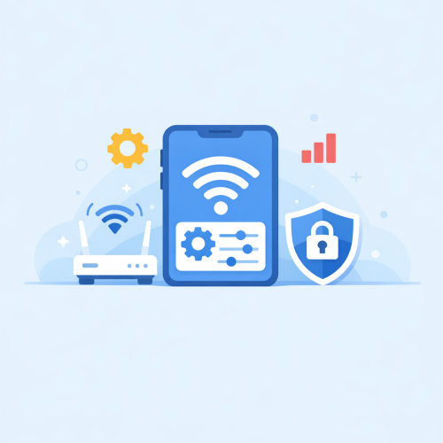 تطبيق مثالي للتحكم الكامل... - تطبيق مثالي للتحكم الكامل في إعدادات الواي فاي المنزلي - دليل شامل لإدارة الشبكة بكفاءة