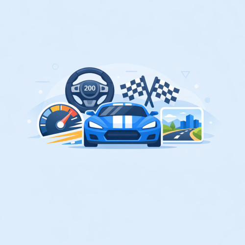 استمتع بتجربة قيادة مثيرة... - استمتع بتجربة قيادة مثيرة مع لعبة السيارات الواقعية - انطلق في عالم السرعة