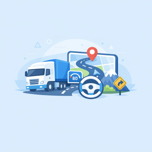 استمتع بتجربة قيادة الشاحنات - لعبة محاكاة قيادة الشاحنات المدهشة