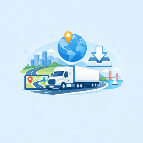 تحميل محاكي قيادة الشاحنات والسفر في عالم مفتوح واقعي - استمتع بتجربة قيادة فريدة