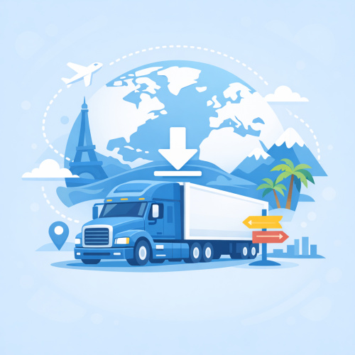 تحميل محاكي الشاحنات والسفر حول العالم - استمتع بتجربة قيادة واقعية!