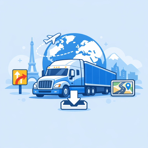 تحميل محاكي الشاحنات والسفر حول العالم - استمتع بتجربة قيادة واقعية