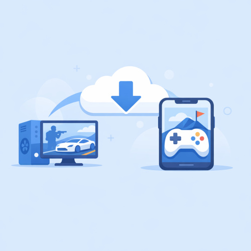 تطبيق Ali: تحميل جميع ألعاب PC على الهاتف المحمول بسهولة