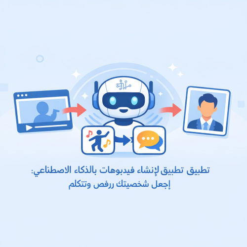تطبيق لإنشاء فيديوهات بالذكاء الاصطناعي: اجعل شخصيتك ترقص وتتكلم