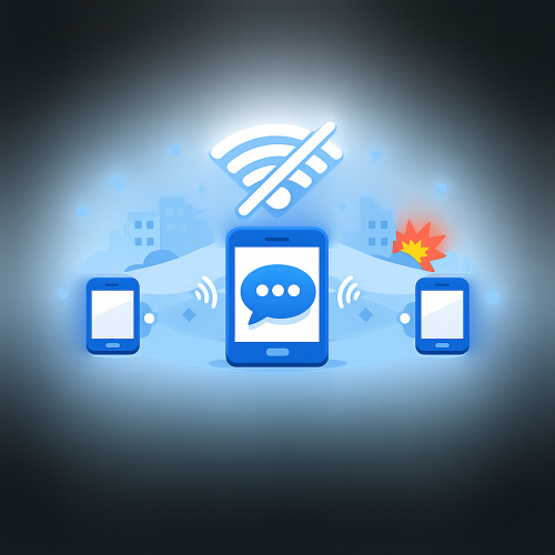 تطبيق للتواصل دون إنترنت: الحل الأمثل في أوقات الحرب