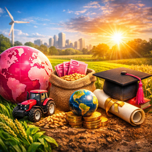 فرص التدريب والعمل في منظمة عالمية لتعزيز التنمية الزراعية