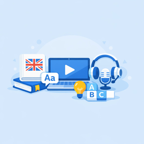 اكبر دليل شامل لتعلم اللغة الانجليزية: كورسات، كتب، وبودكاست