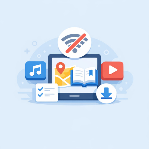 أفضل التطبيقات التي تعمل بدون إنترنت: دليلك الشامل لتطبيقات مفيدة في حالة انقطاع الإنترنت