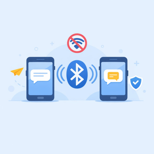 تطبيق إرسال الرسائل عبر البلوتوث بدون إنترنت: الطريقة الأسهل للتواصل!