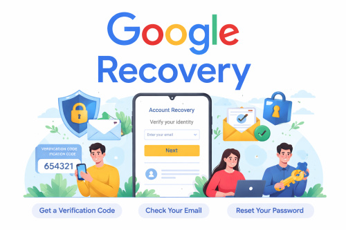 الطريقه السريه لاستعادة حساب جوجل بعد نسيان كلمه السر