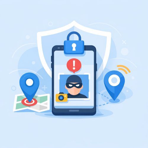 تحميل تطبيق تصوير من يحاول فتح الهاتف وتحديد موقعه - أفضل تطبيق لحماية خصوصيتك