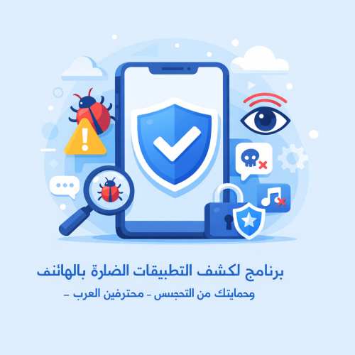 برنامج لكشف التطبيقات الضارة بالهاتف وحمايتك من التجسس - محترفين العرب