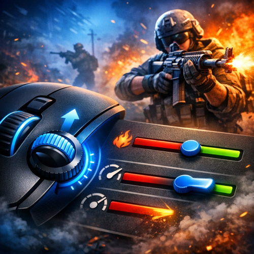 إعدادات الحساسية في الألعاب الإلكترونية لتعزيز الأداء