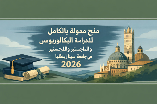 منح ممولة بالكامل لدراسة البكالوريوس والماجستير في جامعة سيينا إيطاليا 2026