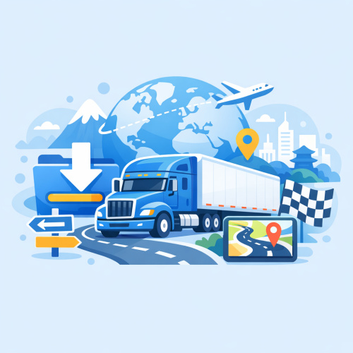 تحميل لعبة محاكي الشاحنات والسفر حول العالم - تجربة قيادة واقعية وممتعة