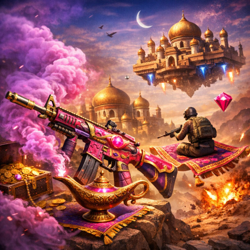 تحميل تحديث ببجي الجديد 4.2 مود علاء الدين