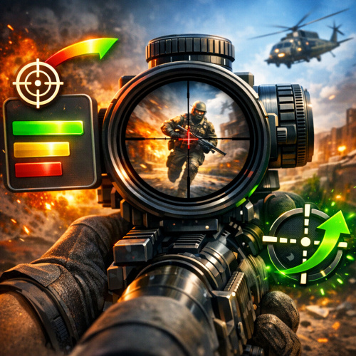 أفضل حساسية في التحديث الجديد للعبة الشعبية