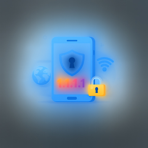 افضل تطبيق VPN للهواتف: 1.1.1.1