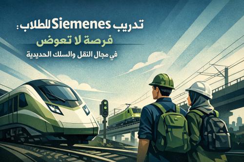 تدريب Siemenes للطلاب: فرصة لا تعوض في مجال النقل والسكك الحديدية