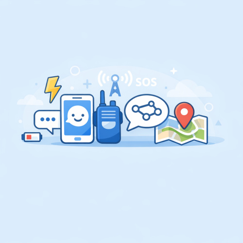 تطبيقات PocketPal و Two Way و BitChat و Organic Maps: أدوات حيوية في أوقات الأزمات