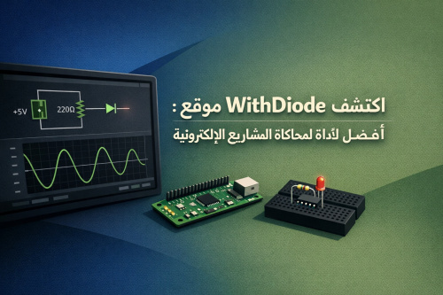 اكتشف موقع WithDiode: أفضل أداة لمحاكاة المشاريع الإلكترونية